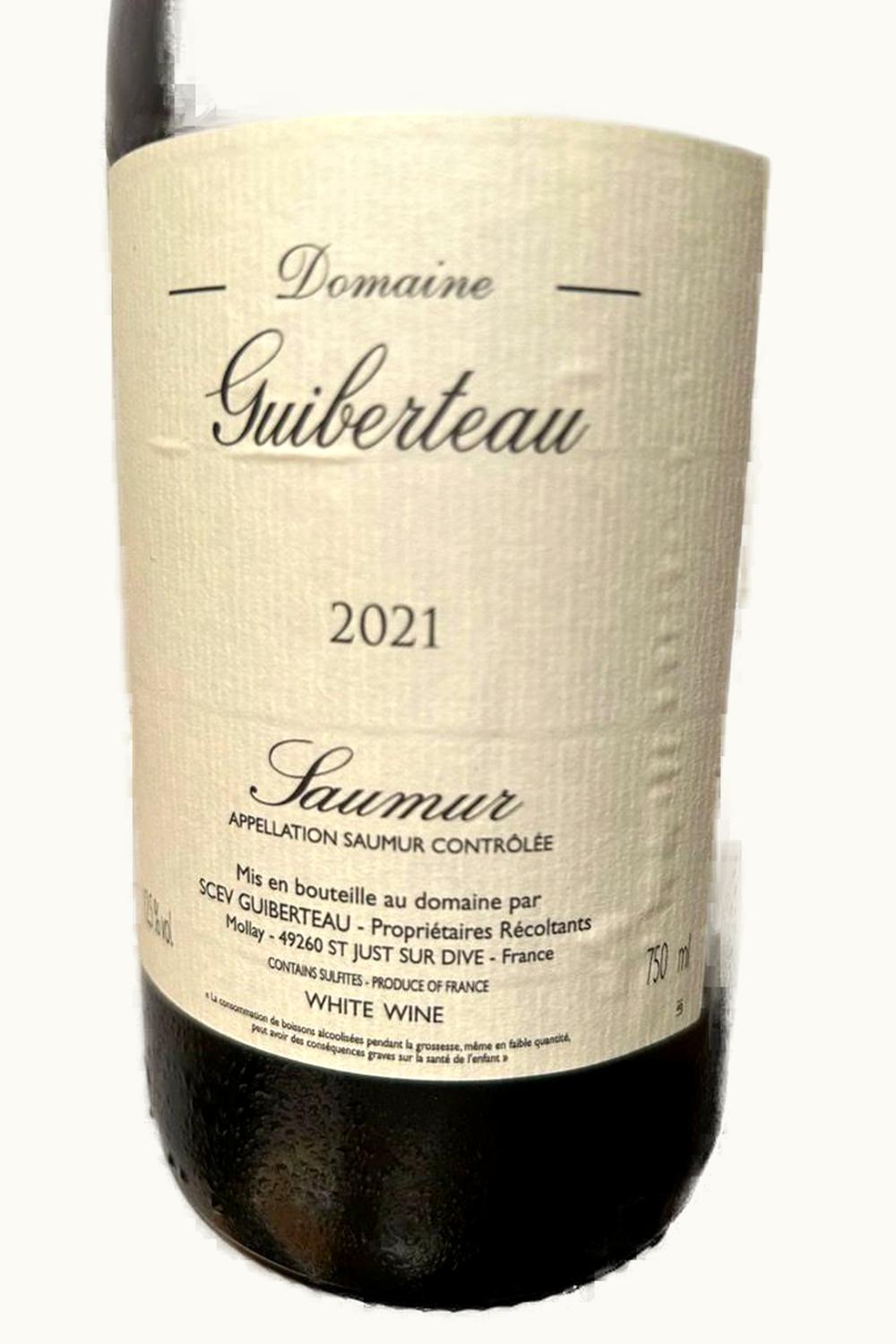 Domaine Guiberteau Domaine Guiberteau Saumur Rouge, 2021