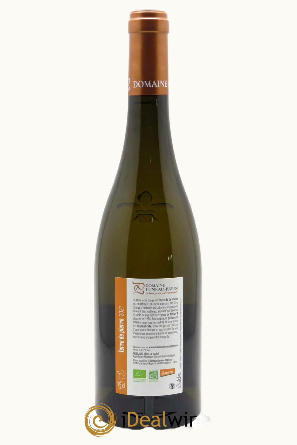 Domaine Pierre Luneau-Papin Domaine Pierre Luneau-Papin Sur Lies Terre de Muscadet Sèvre et Maine, 2021