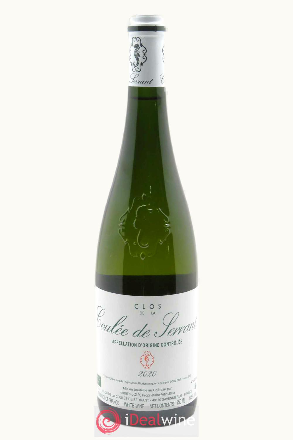 VIgnoble de la Coulée Serrant VIgnoble de la Coulée Serrant Clos Savenières, 2020