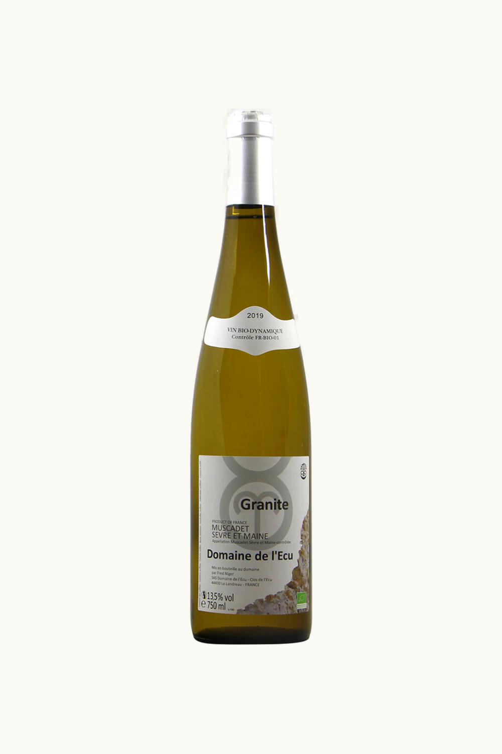 Domaine de l'Ecu Domaine de l'Ecu Sur Lies Granit Muscadet Sèvre-et-Maine, 2019