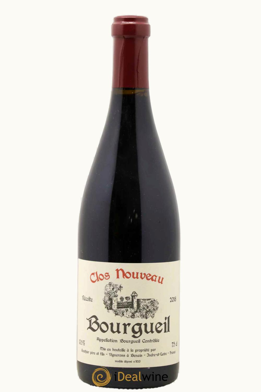 Gauthier Père Gauthier Père Dom du Bel Air Clos Nouveau Bourgueil, 2018