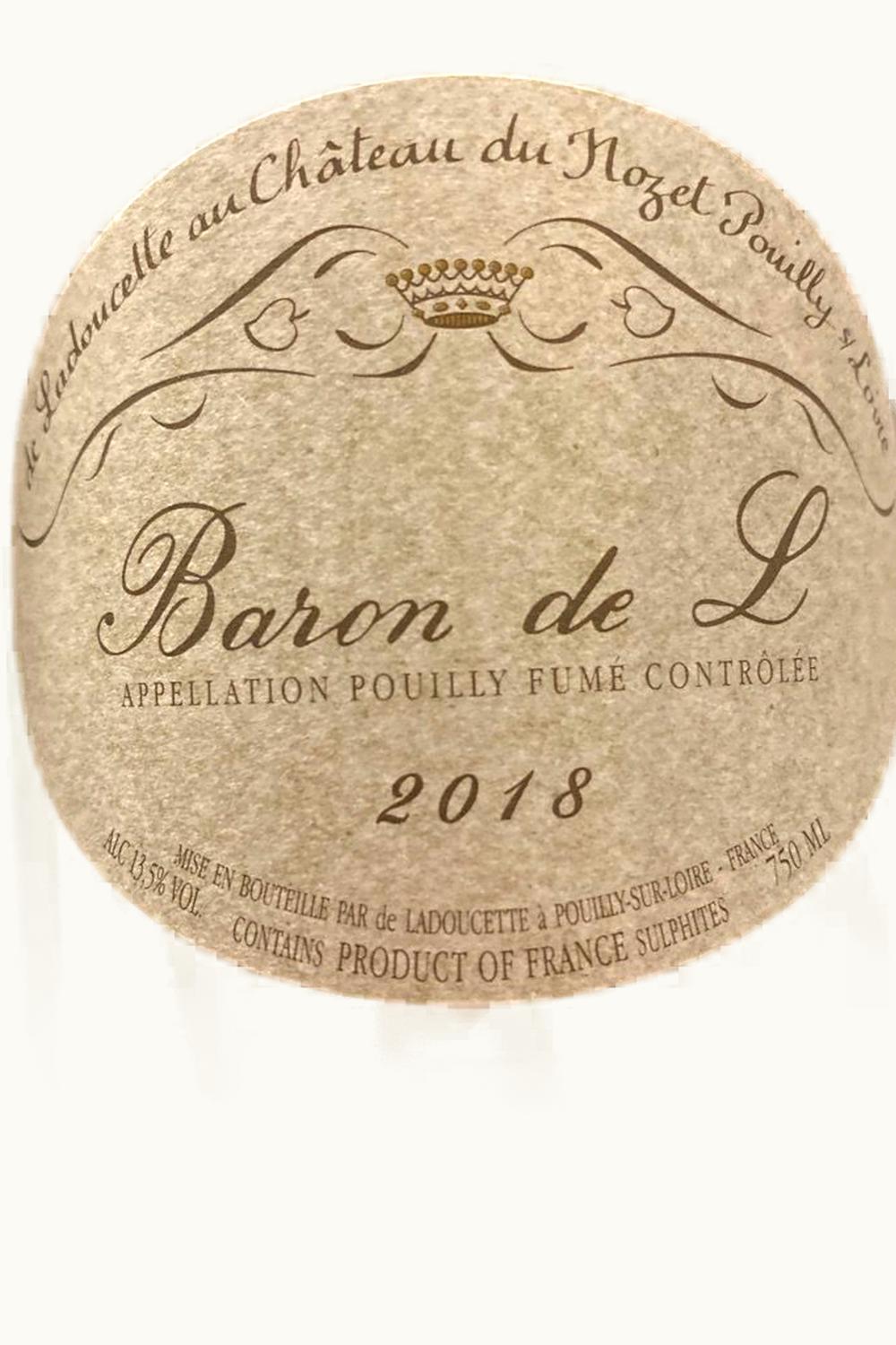 Baron de Ladoucette Baron de Ladoucette Pouilly-Fumé, 2018
