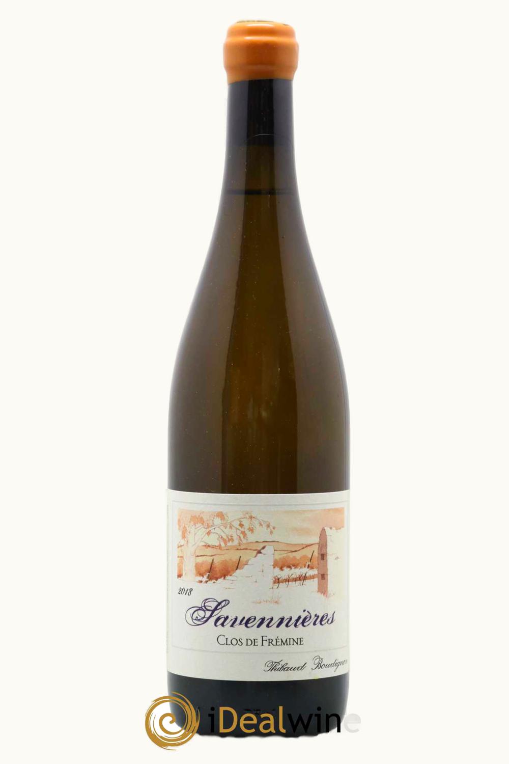 Thibaud Boudignon Thibaud Boudignon Clos de Fréminet Savennières, 2018