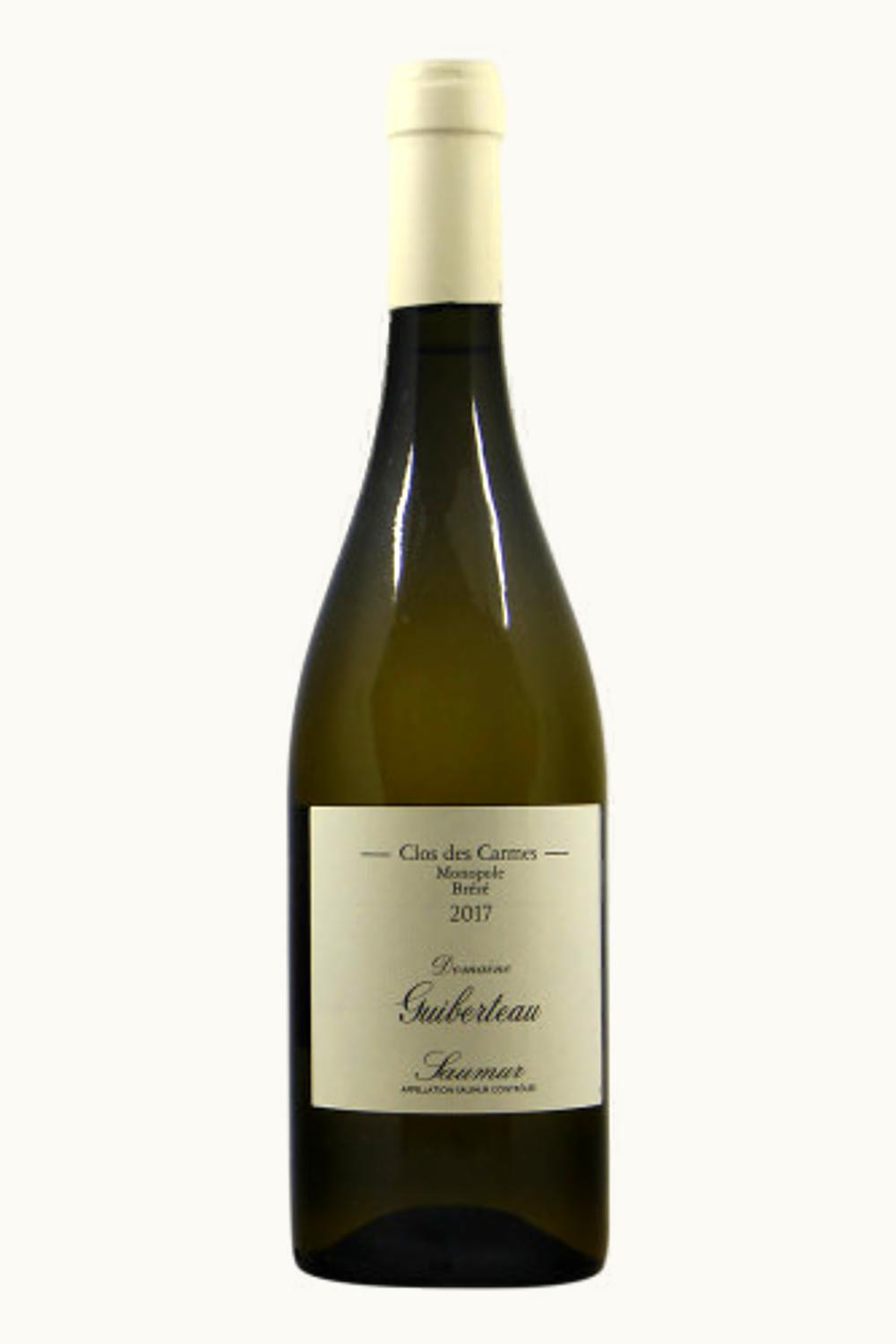 Domaine Guiberteau Domaine Guiberteau Le Clos de Carmes Saumur Blanc, 2017