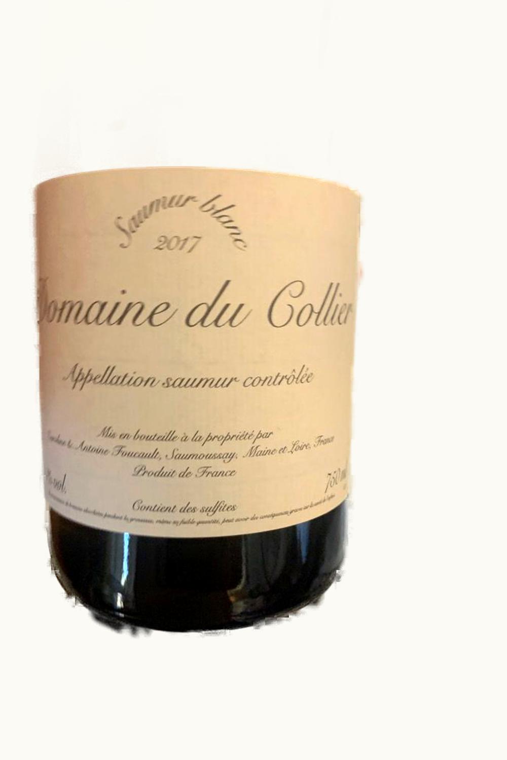 Domaine du Collier Domaine du Collier Saumur Blanc, 2017
