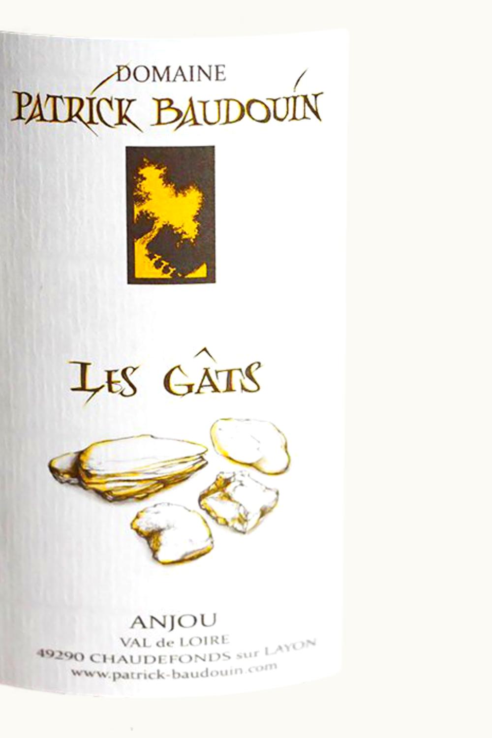 Domaine Patrick Bardouin Domaine Patrick Bardouin Blanc Les Gats Anjou, 2017