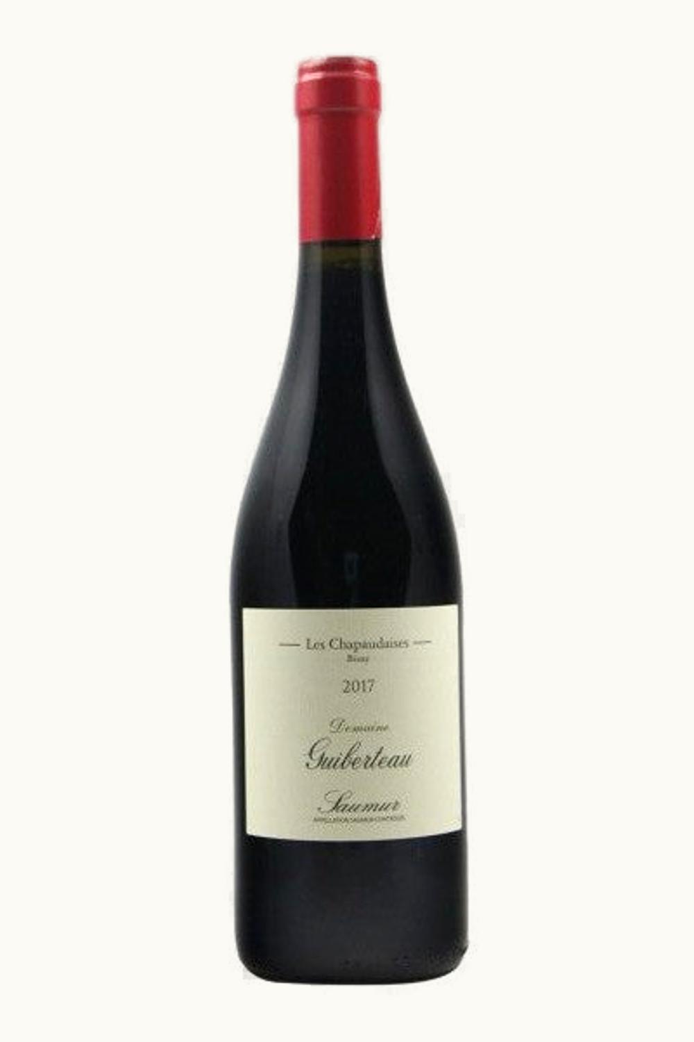 Domaine Guiberteau Domaine Guiberteau Les Chapaudaises Saumur Rouge, 2017