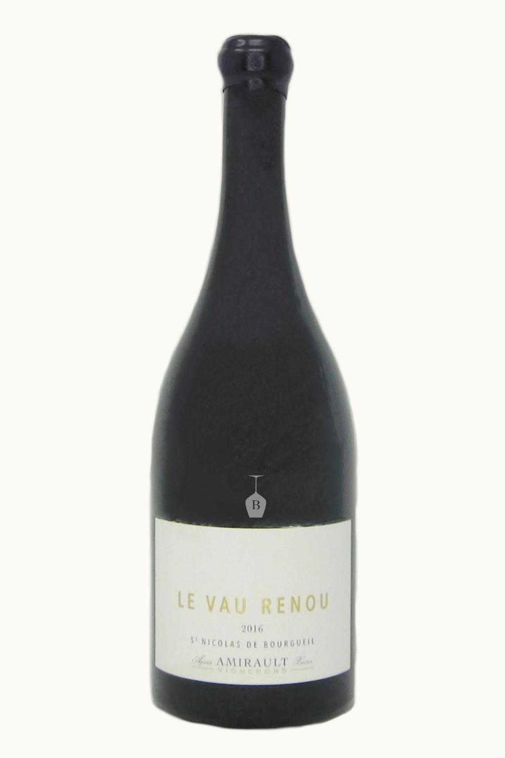 Amirault Amirault Le Vau Renou St Nicolas de Bourgueil, 2016