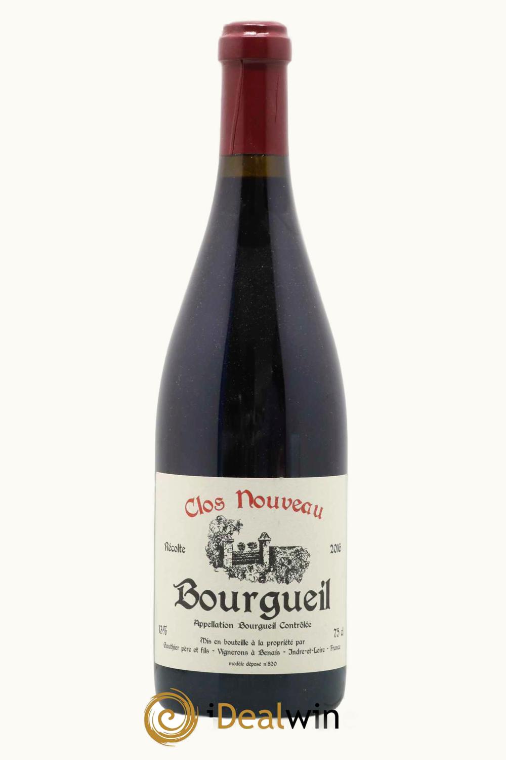 Gauthier Père Gauthier Père Dom du Bel Air Clos Nouveau Bourgueil, 2016