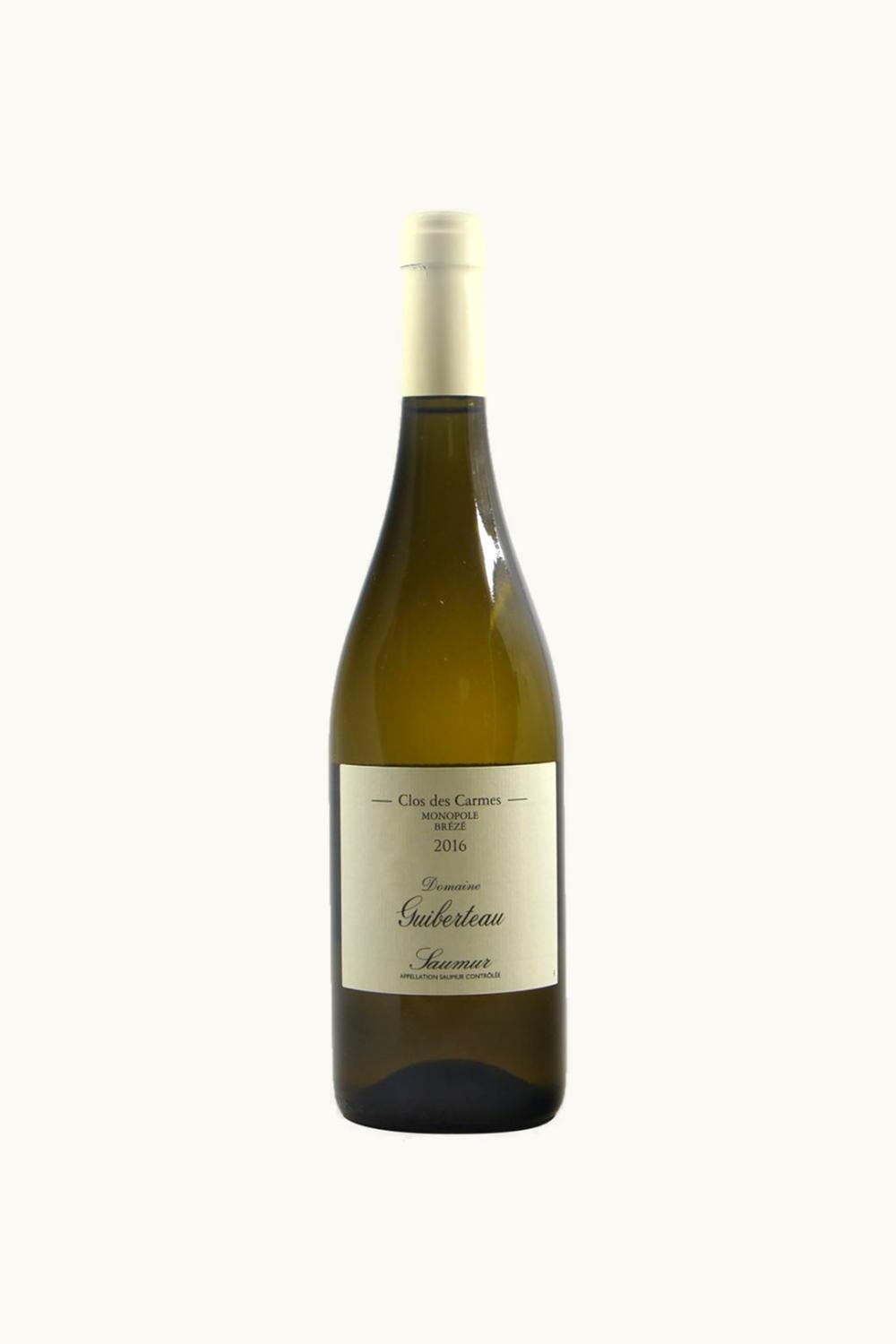 Domaine Guiberteau Domaine Guiberteau Le Clos de Carmes Saumur Blanc, 2016