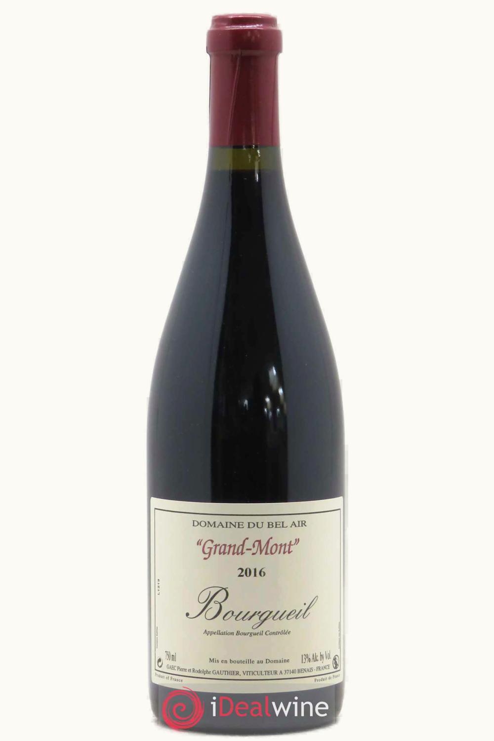 Gauthier Père Gauthier Père Dom du Bel Air Grand Mont Rouge, 2016