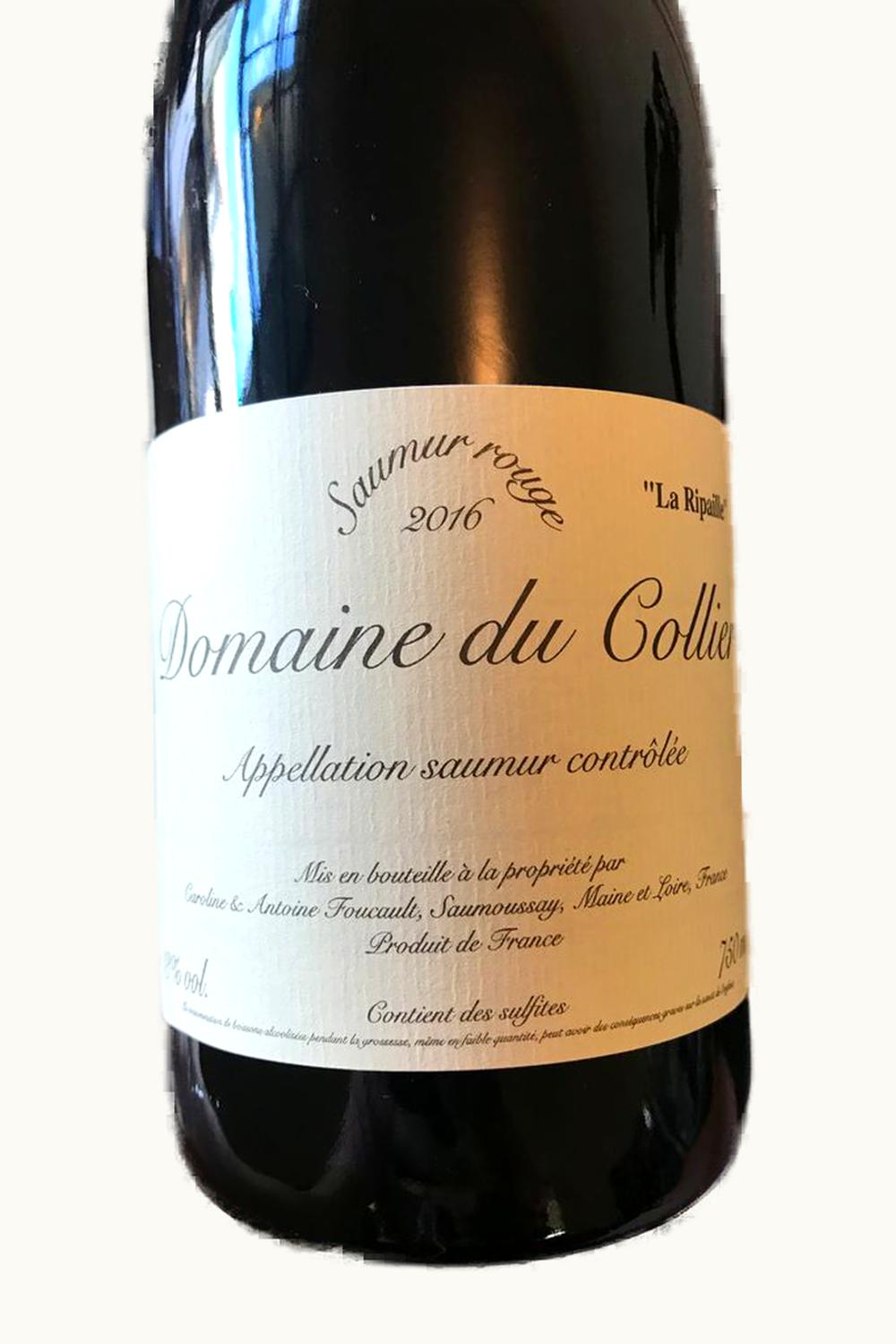 Domaine du Collier Domaine du Collier La Ripaille Saumur Rouge, 2016