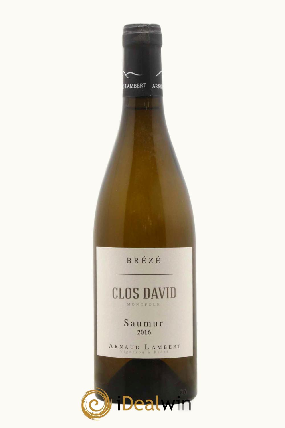 Arnaud Lambert Arnaud Lambert Breeze Clos David Saumur Blanc, 2016