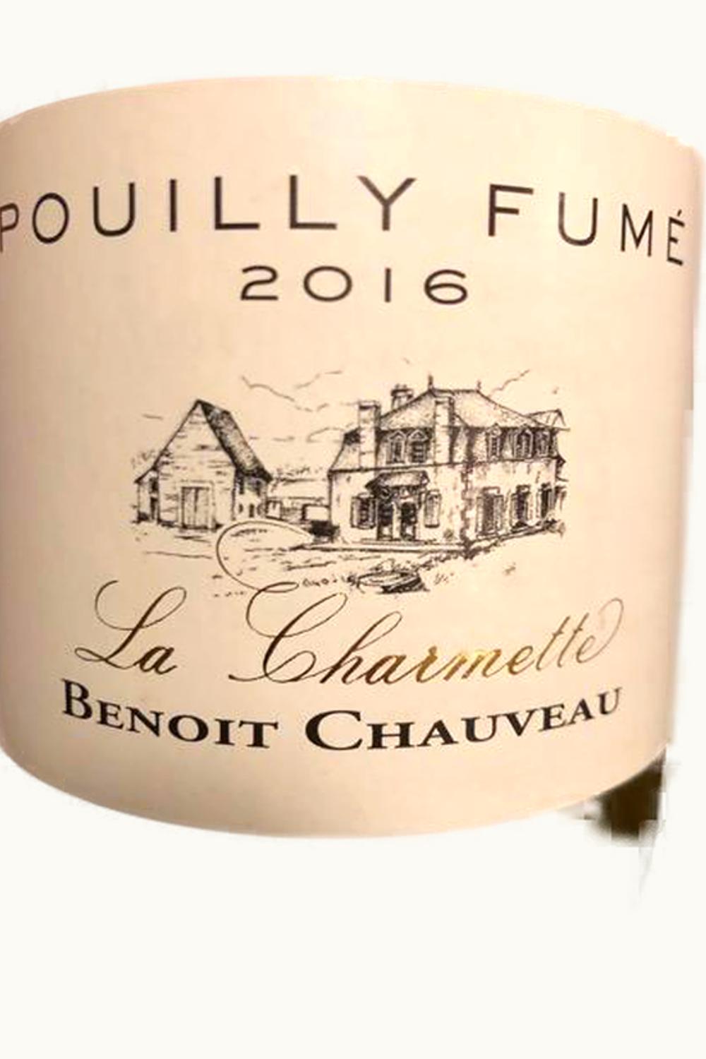 Domaine Benoit Chauveau Domaine Benoit Chauveau Pouilly Fumé, 2016