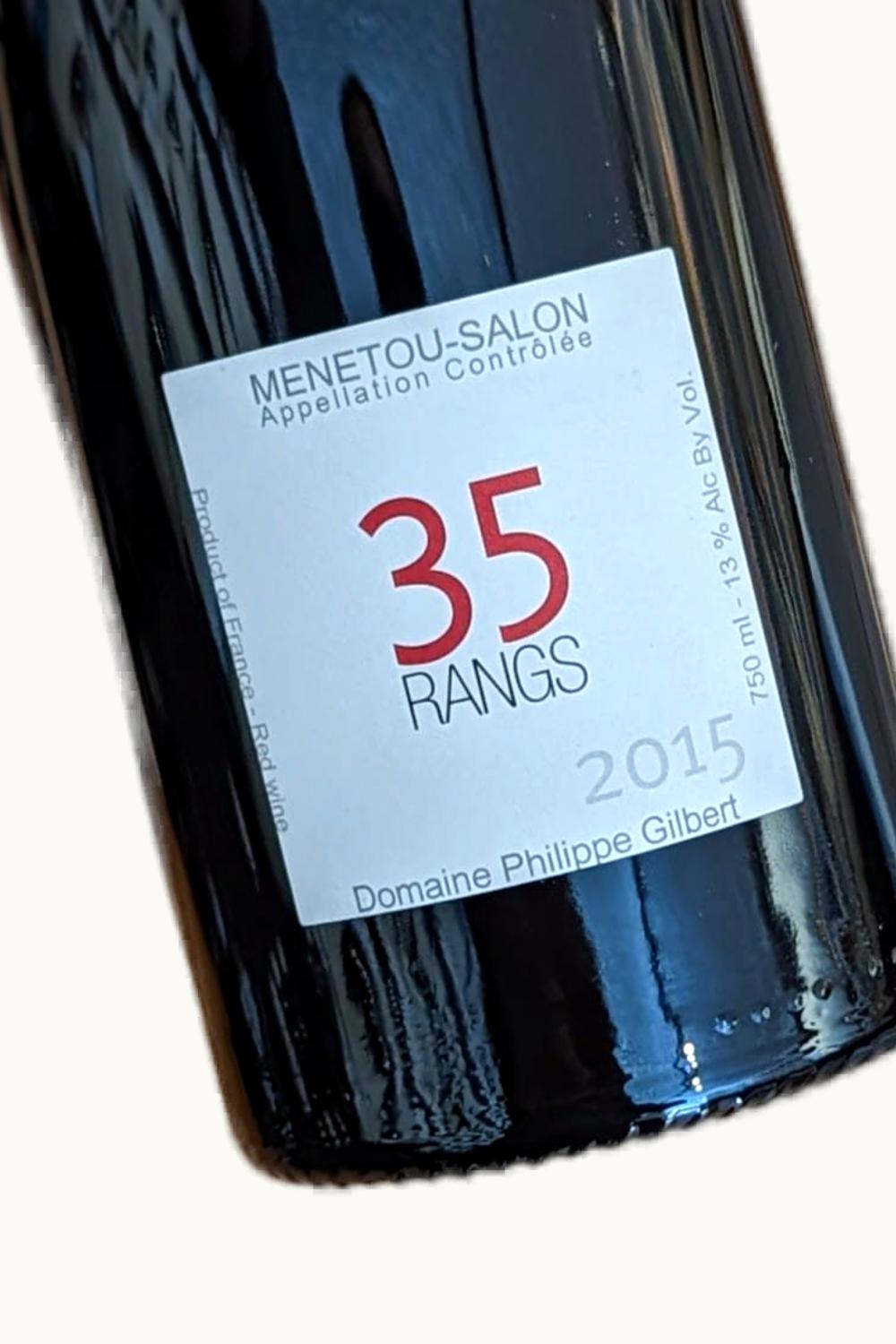 Domaine Philip Gilbert Domaine Philip Gilbert 35 Rangs de Loire, 2015