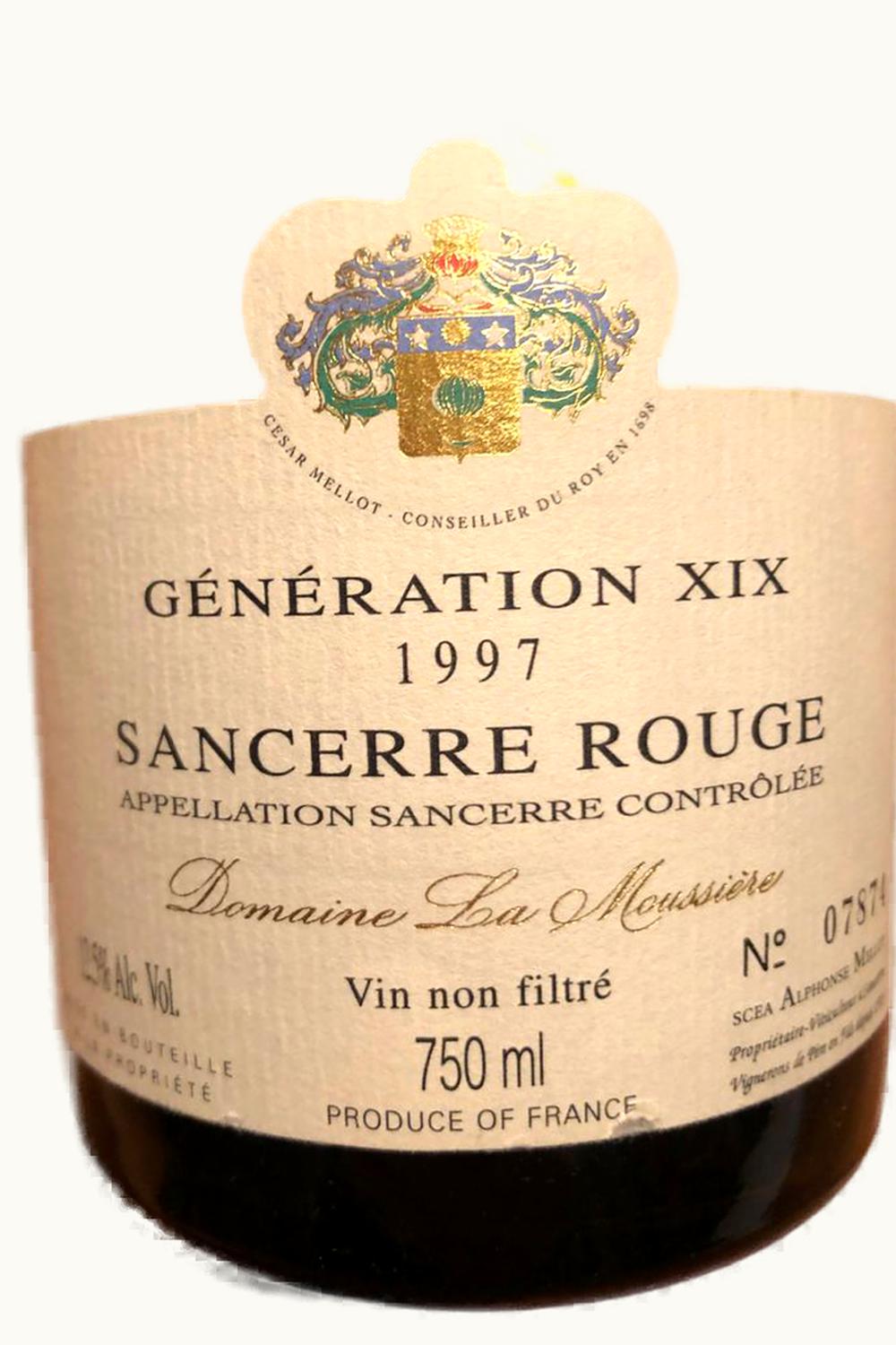 Alphonse Mellot Alphonse Mellot Génération XIX Sancerre, 2015