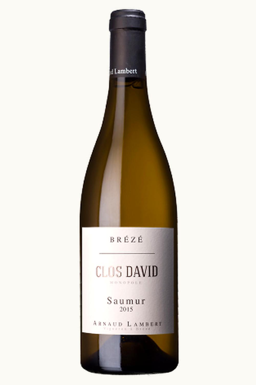 Arnaud Lambert Arnaud Lambert Brézé Clos David Saumur Blanc, 2015