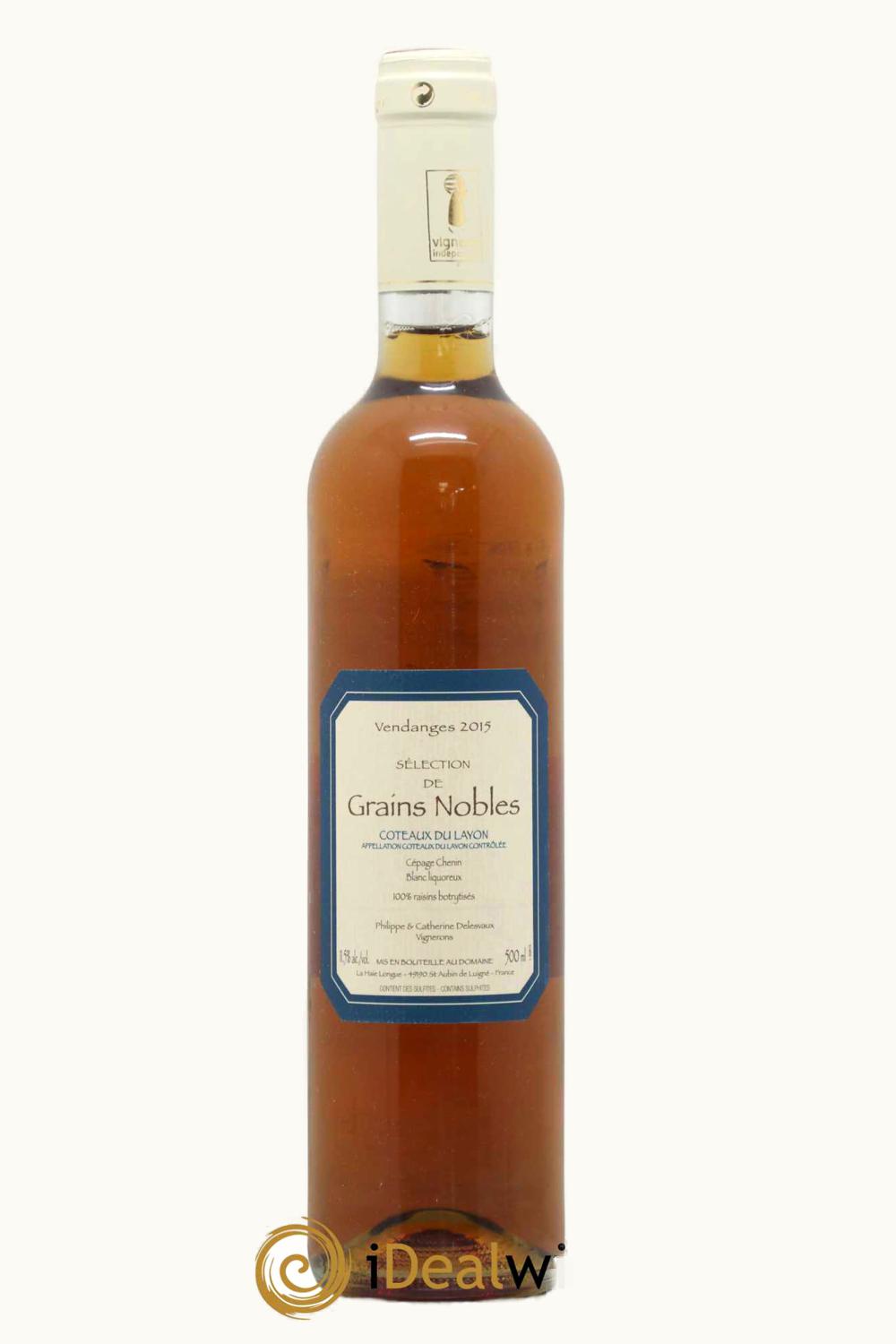 Domaine Philip Delesvaux Domaine Philip Delesvaux Select de Grain Noble Coteaux du Layon, 2015