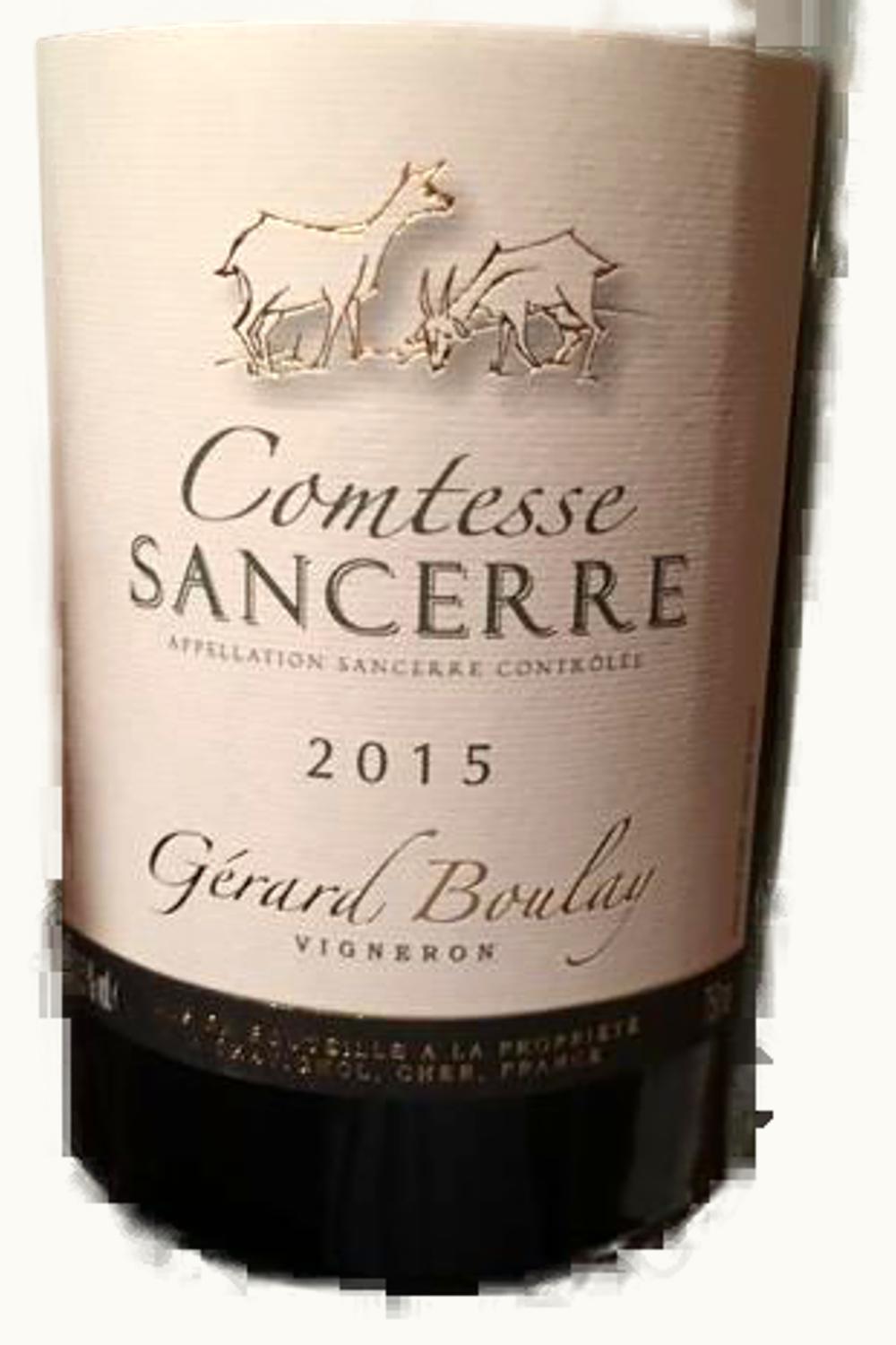 Gérard Boulay Gérard Boullay Comtesse Sancerre, 2015