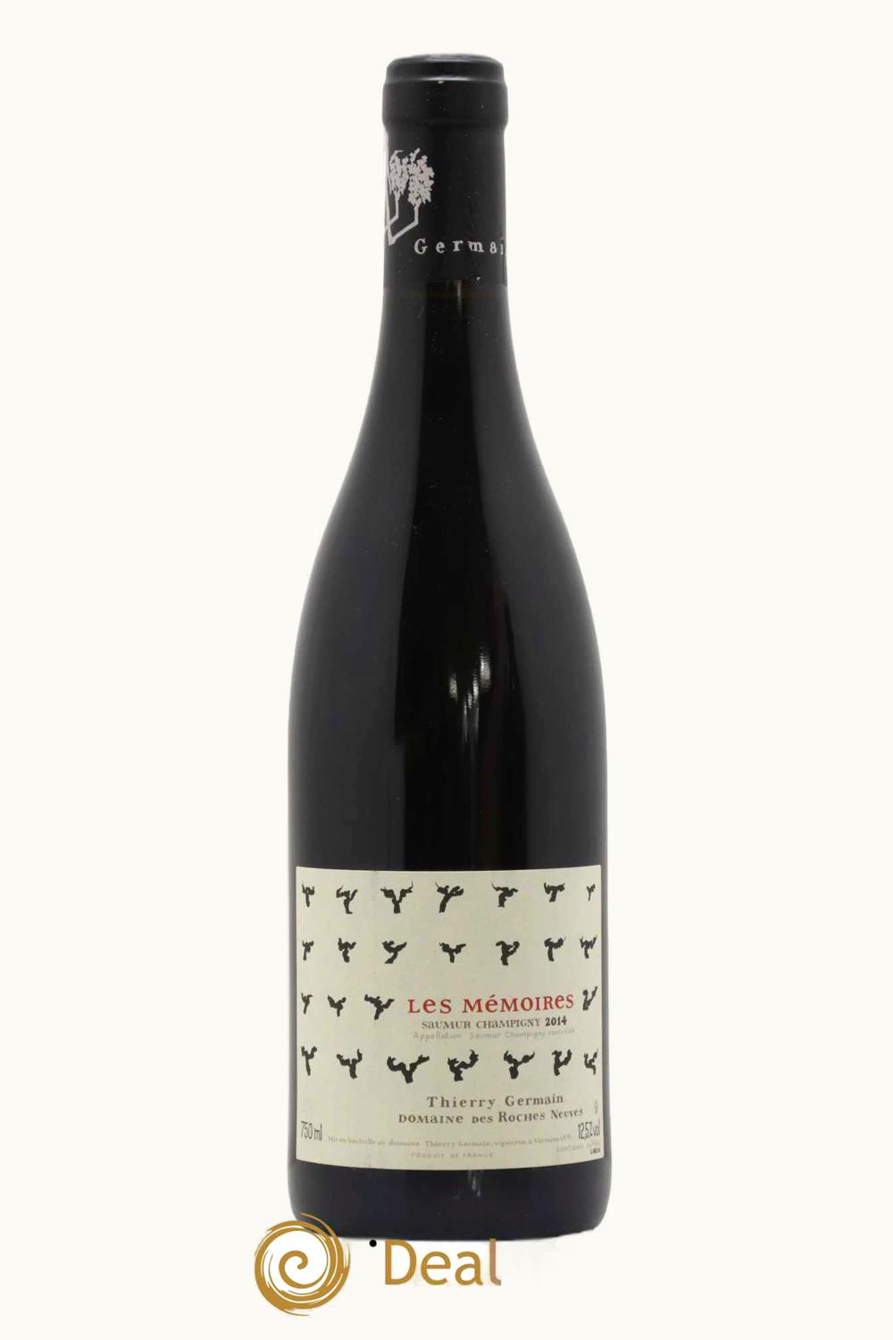 Thierry Germain Domaine de Roche Neuve Thierry Germain Domaine de Roche Neuve Dom de Roche Neuve Les Mémoires Saumur-Champigny, 2014