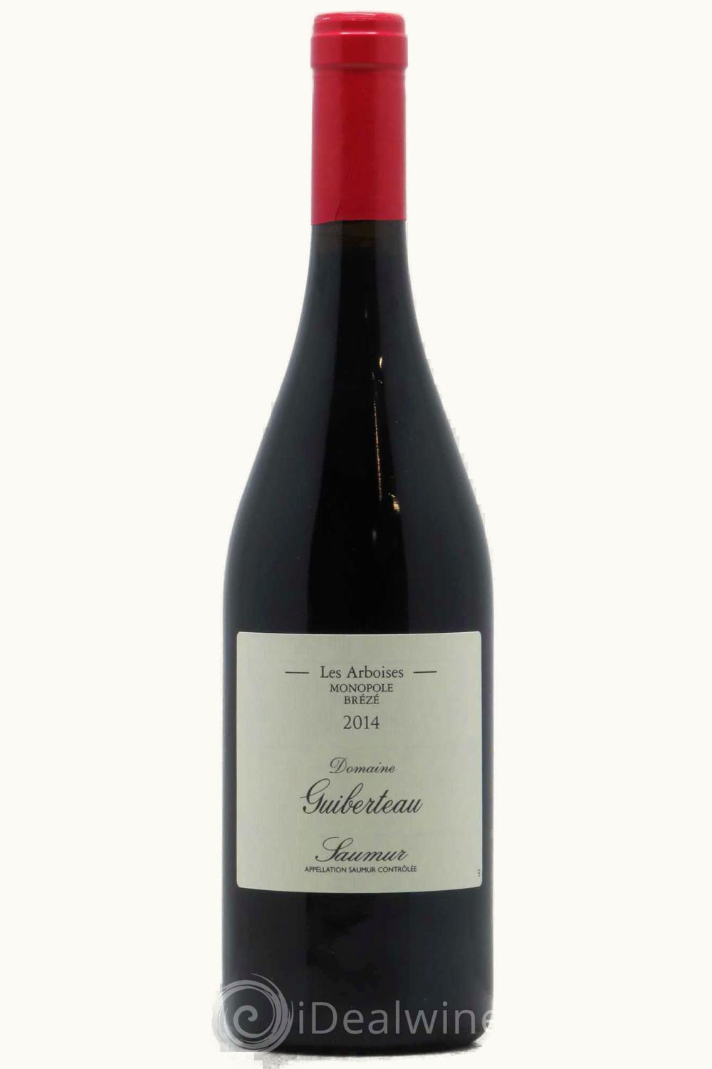 Domaine Guiberteau Domaine Guiberteau Cuvée Les Arboises Saumur Rouge, 2014