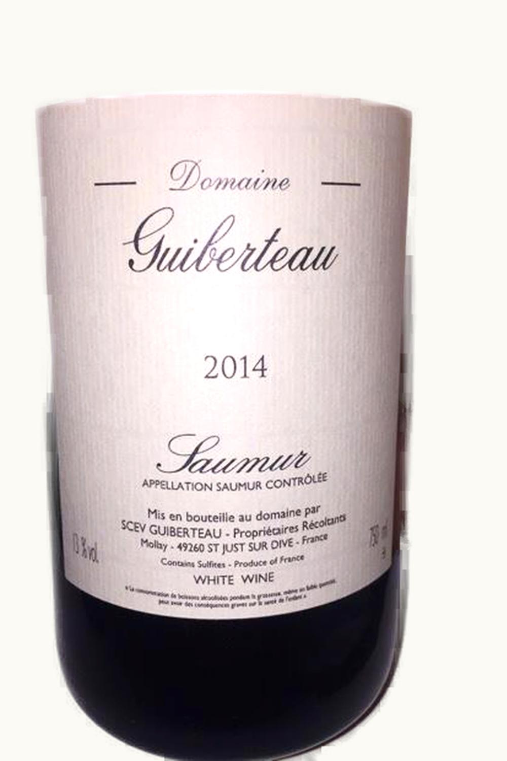 Domaine Guiberteau Domaine Guiberteau Saumur Blanc, 2014