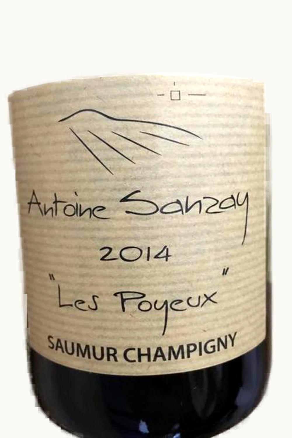 Domaine Antoine Sanzay Domaine Antoine Sanzay Les Poyeux Saumur-Champigny, 2014