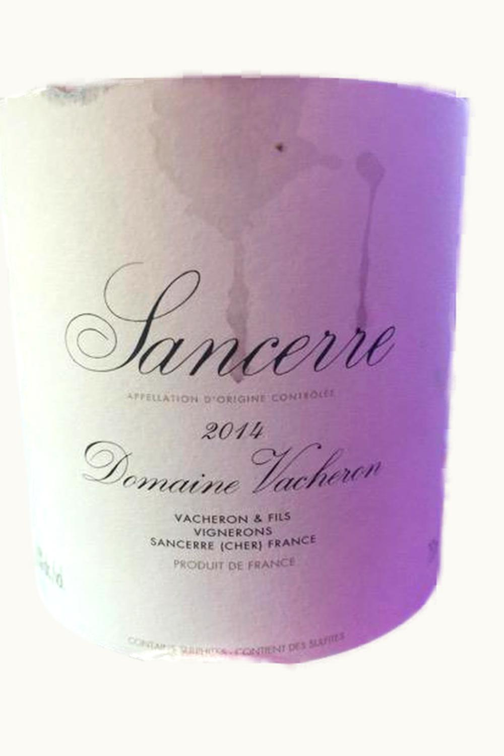 Domaine Vacheron Domaine Vacheron Rouge Sancerre, 2014