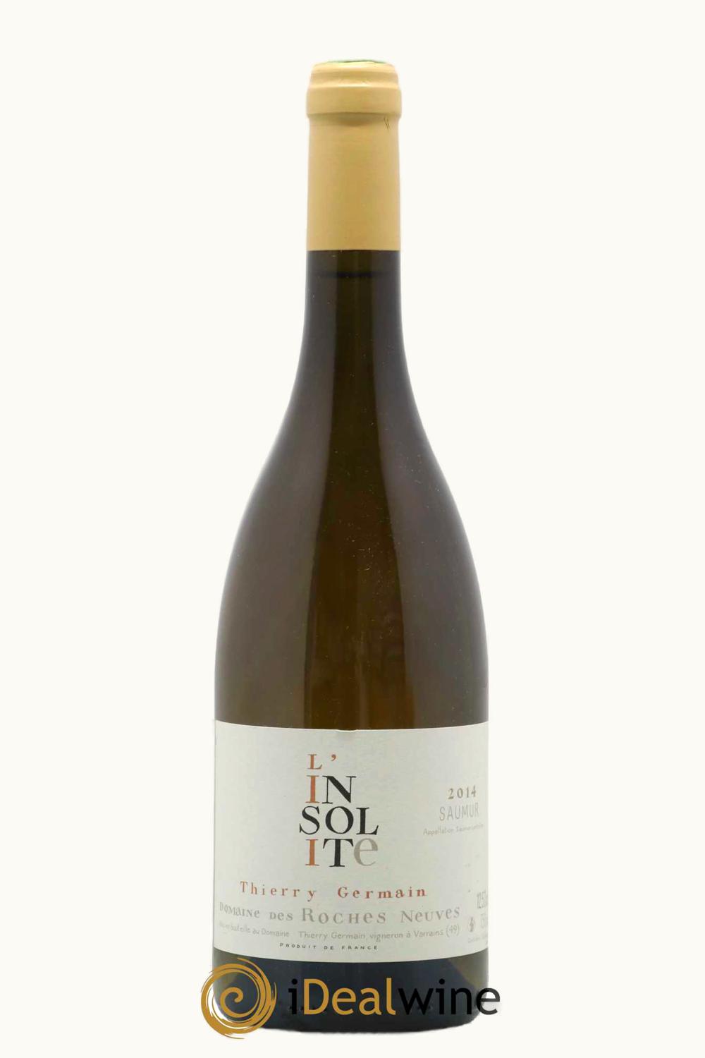 Thierry Germain Domaine de Roche Neuve Thierry Germain Domaine de Roche Neuve Dom de Roche Neuve L'Insolite Blanc Saumur, 2014