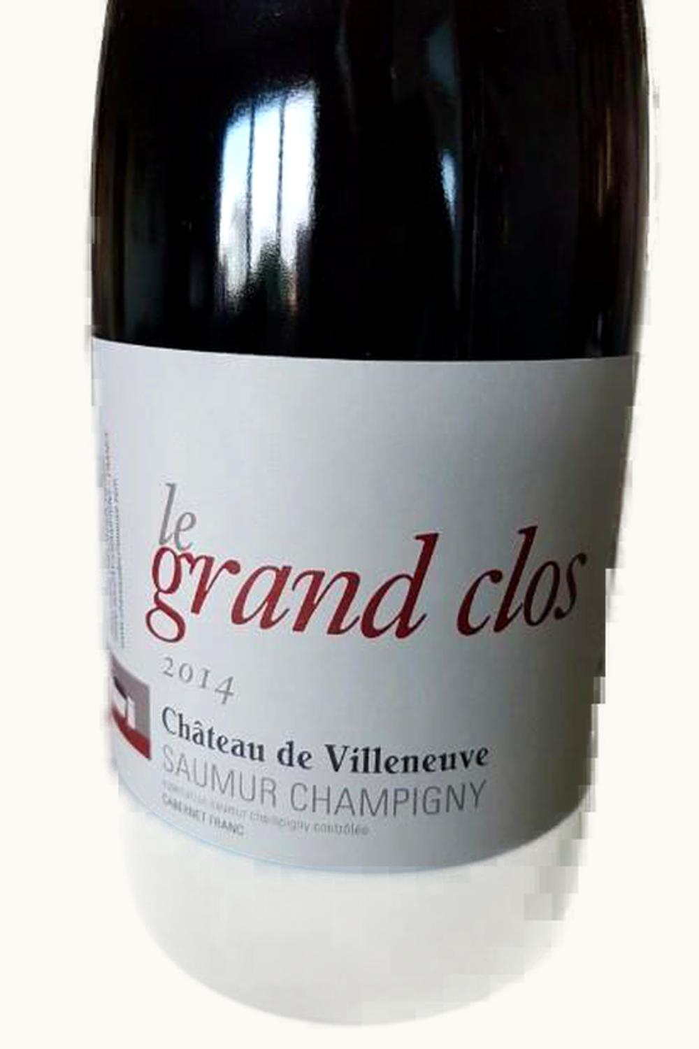 De Villeneuve De VIlleneuve Le Grand Clos Saumur-Champigny, 2014