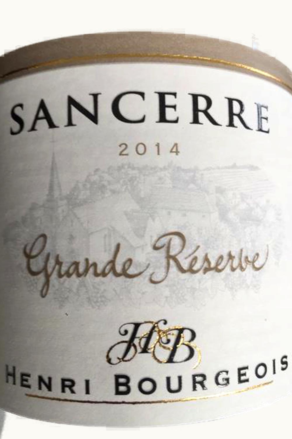 Henri Bourgeois Henri Bourgeois Grand Réservé Sancerre Upper Loire, 2014