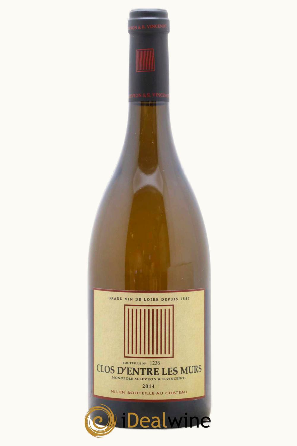 De Parnay De Parnay Clos d'Entre les Murs Saumur Blanc Anjou, 2014