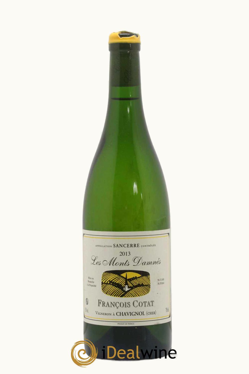 François Cotat François Cotat Les Monts Damnés Sancerre Upper Loire, 2013