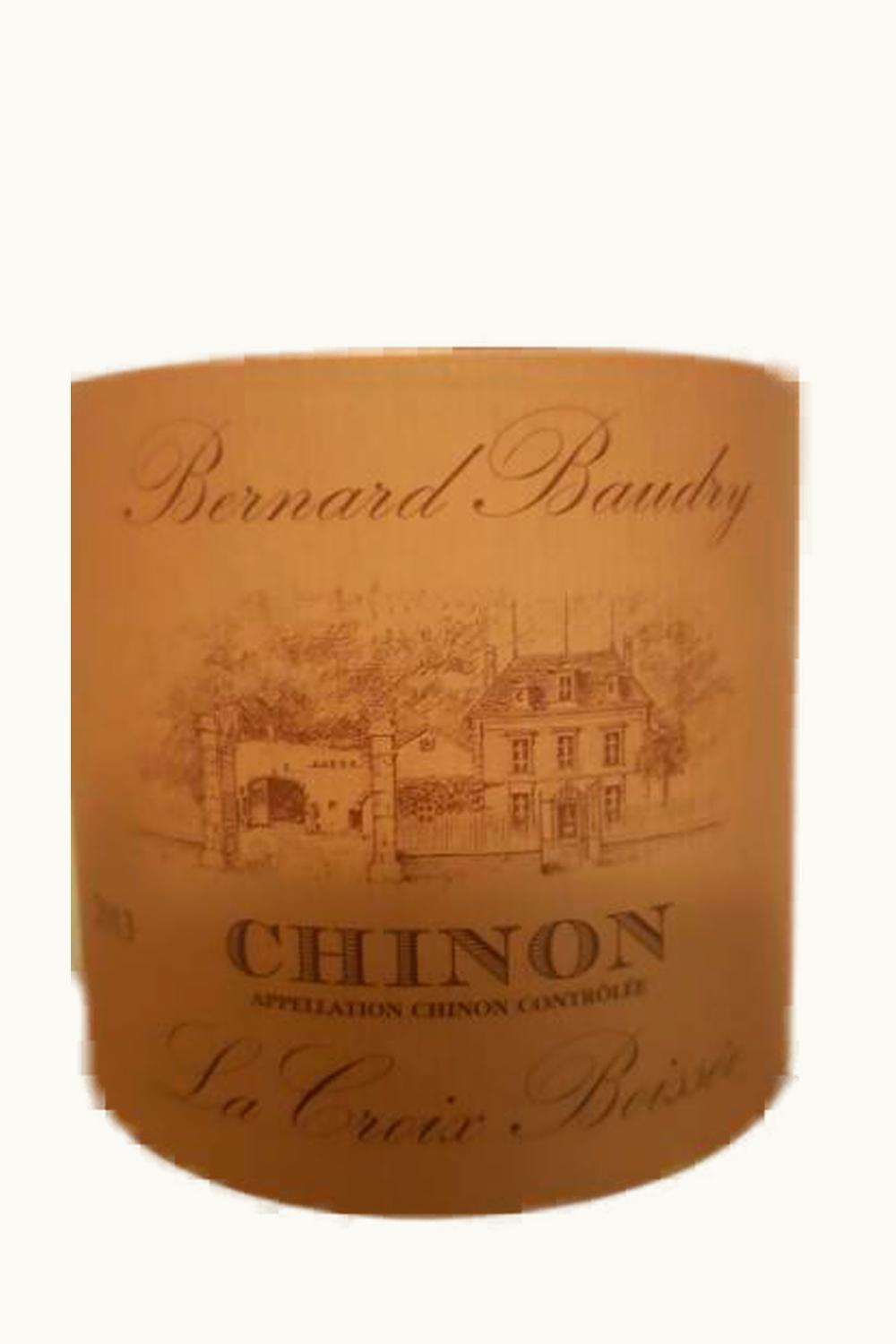Bernard Baudry Bernard Baudry La Croix Boisée Chinon Touraine, 2013