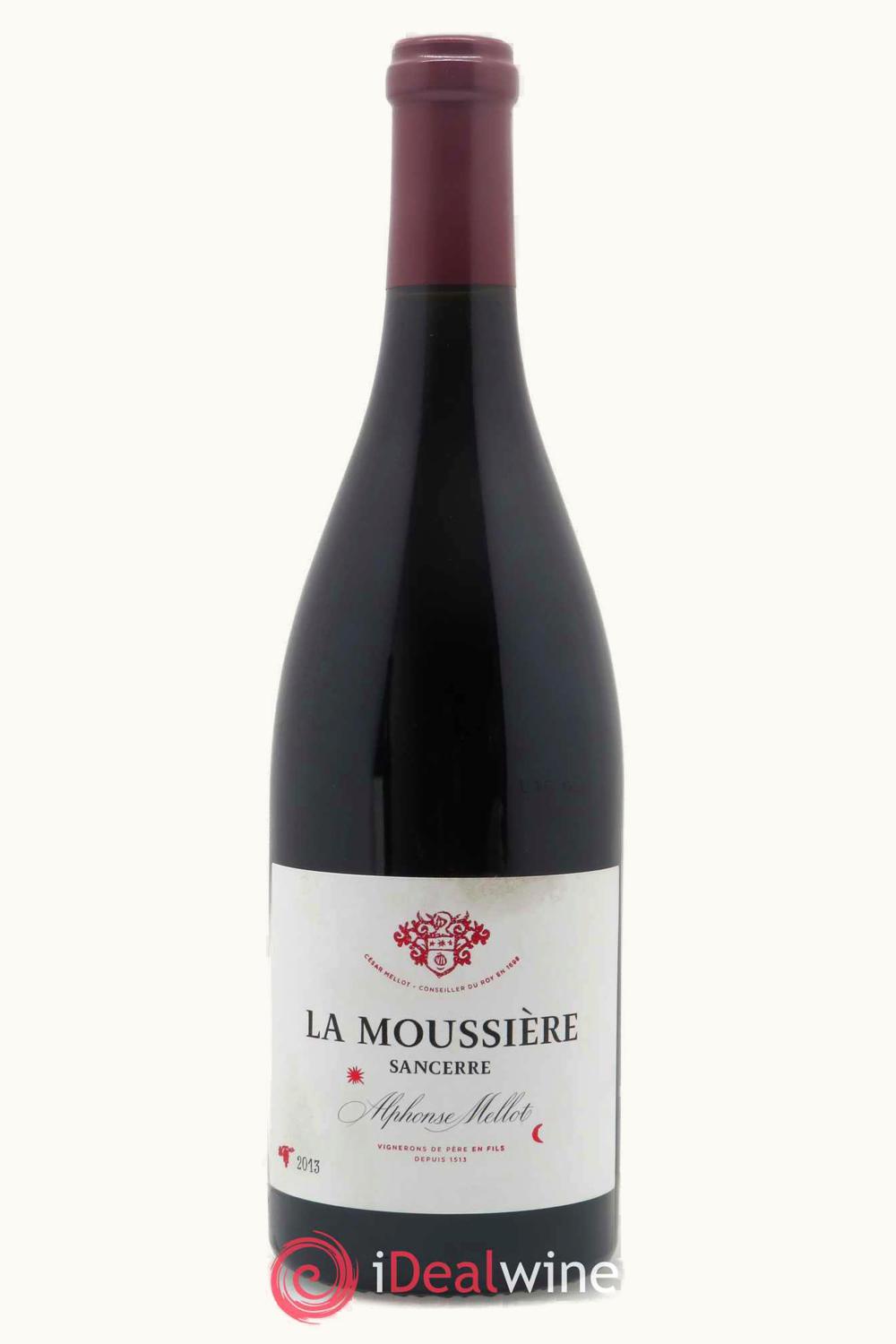 Alphonse Mellot Alphonse Mellot La Moussière Rouge Sancerre Upper Loire, 2013