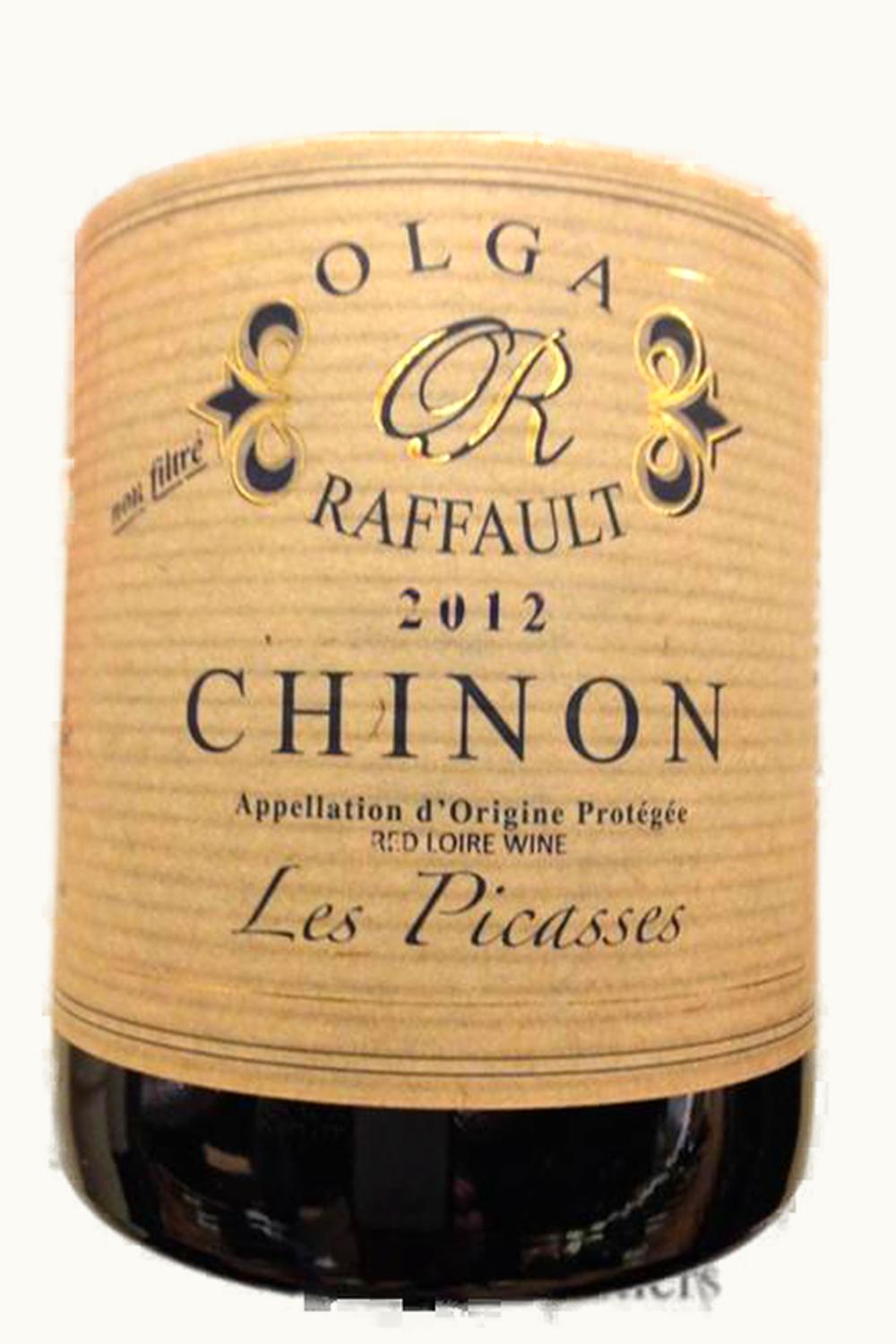 Olga Raffault Olga Raffault Les Picasses Chinon Touraine Loire, 2012