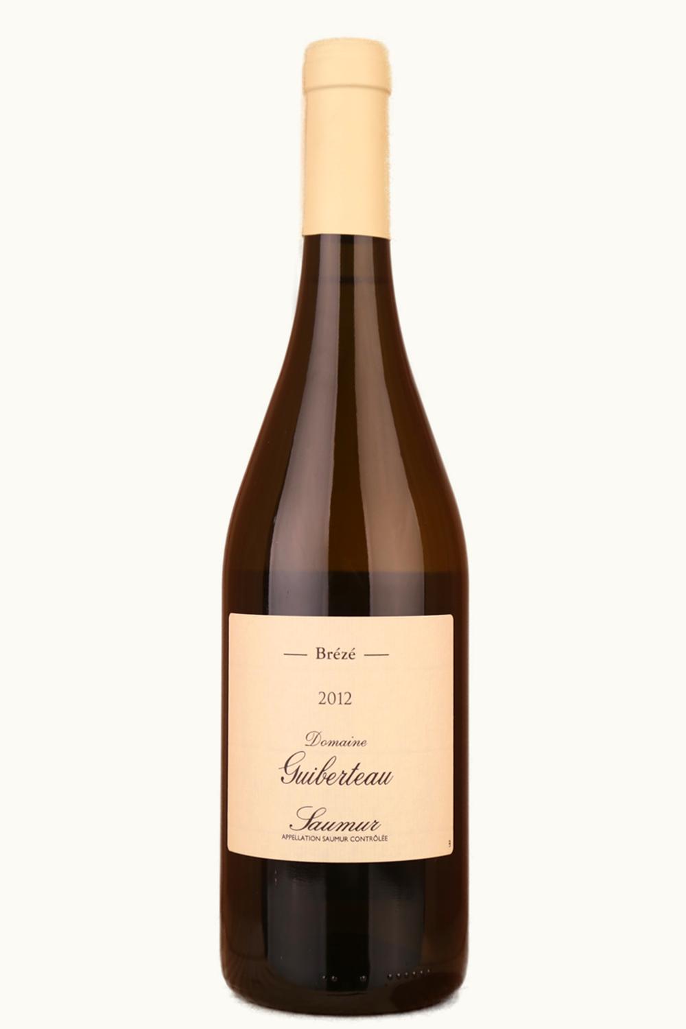 Domaine Guiberteau Domaine Guiberteau Brézé Saumur Blanc Anjou Loire, 2012