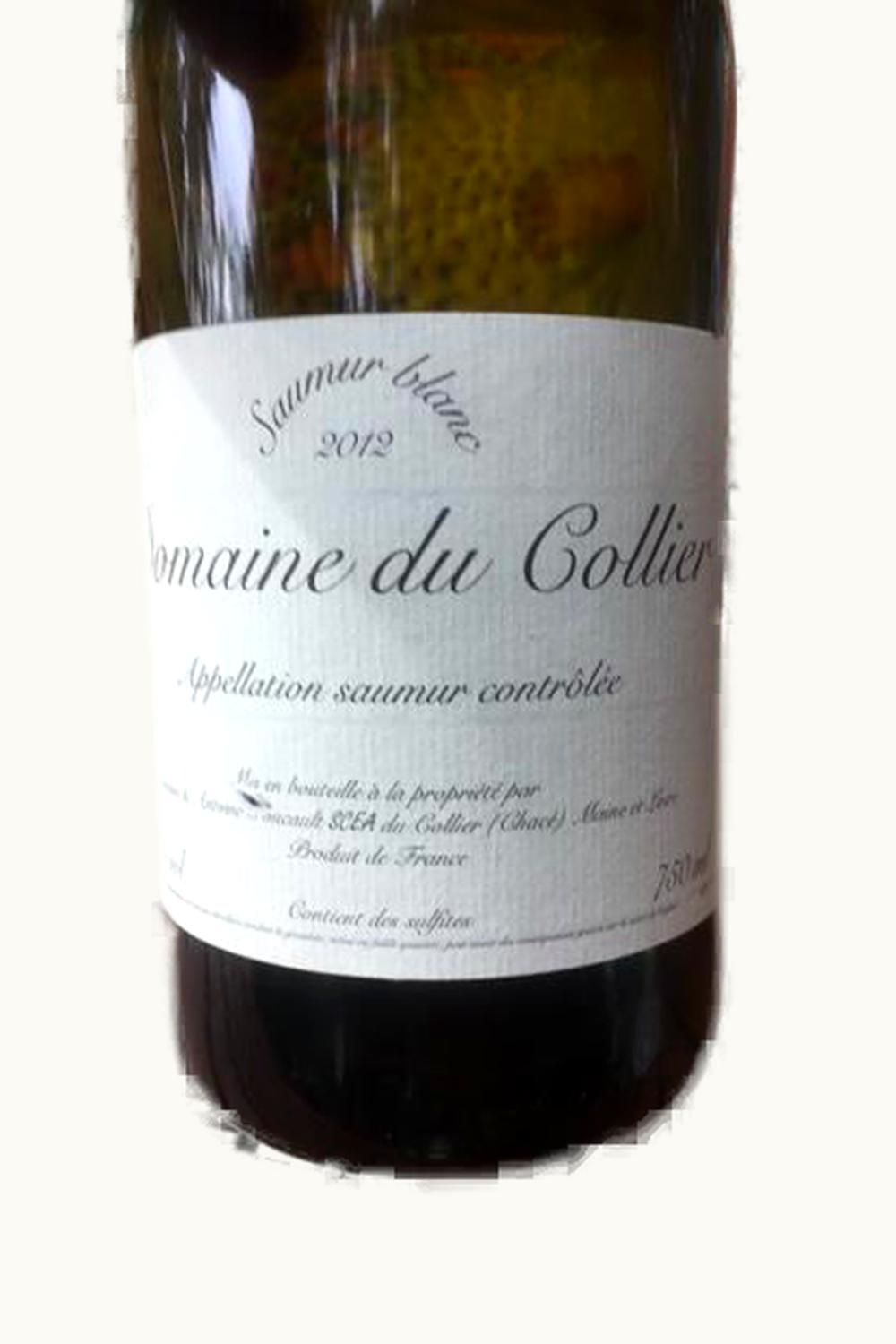 Domaine du Collier Domaine du Collier Saumur Blanc Anjou Loire, 2012