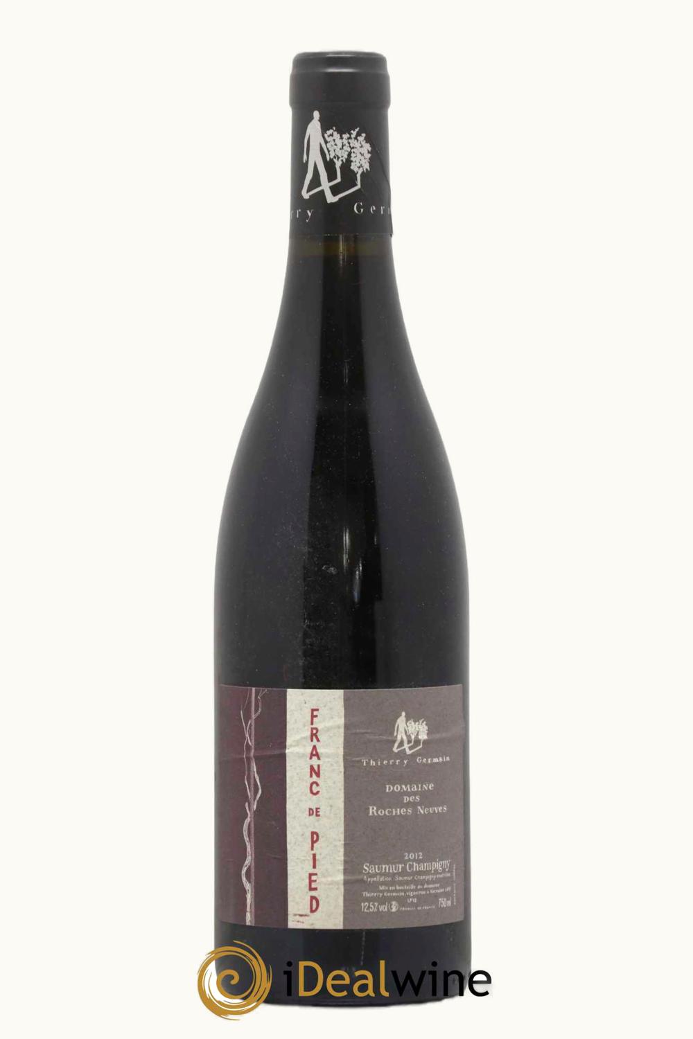 Thierry Germain Domaine de Roche Neuve Thierry Germain Domaine de Roche Neuve Dom de Roche Neuve Franc Pied Saumur-Champigny Anjou Loire, 2012