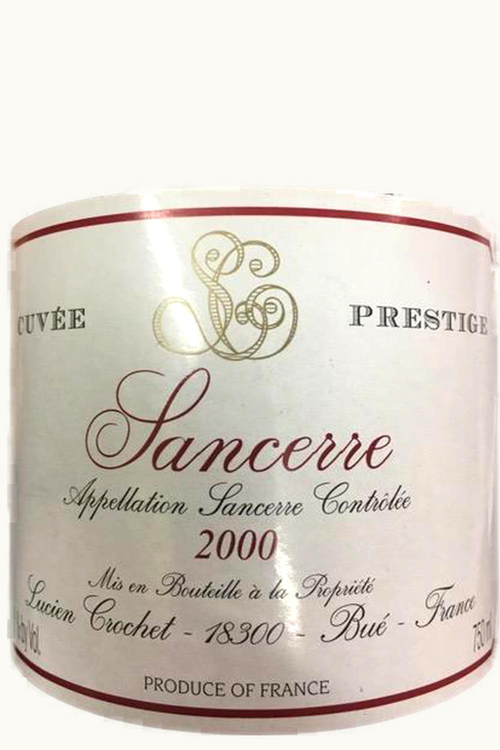 Lucien Crochet Lucien Crochet Cuvée Prestige Rouge Sancerre Upper Loire, 2012