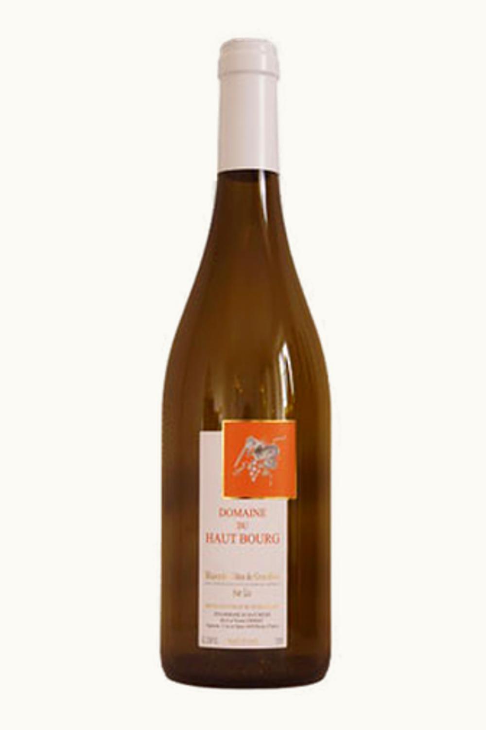 Domaine du Haut Bourg Domaine du Haut Bourg Origin Muscadet Cote de Grand Lieu Pays Nantaise Loire, 2012