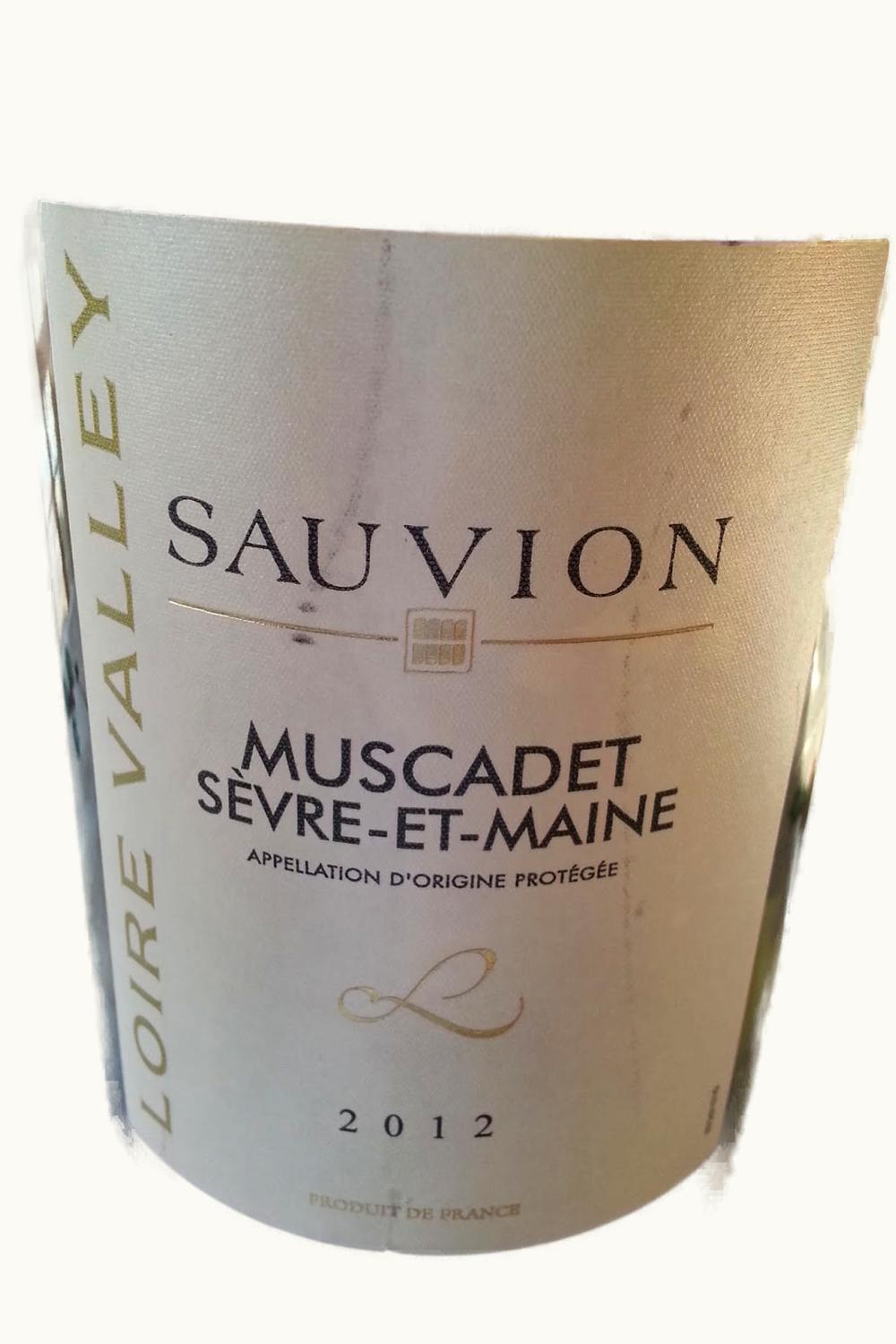 Sauvion Sauvion Muscadet Sèvre-et-Maine Pays Nantaise Loire, 2012