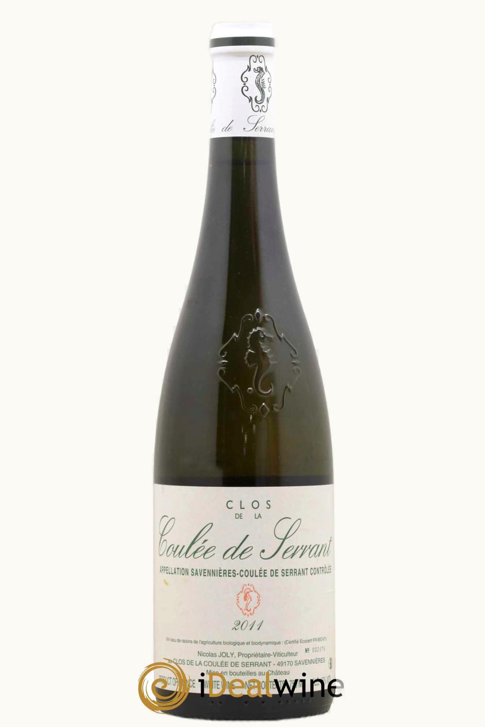 VIgnoble de la Coulée Serrant VIgnoble de la Coulée Serrant Clos Savenières Anjou Loire, 2011