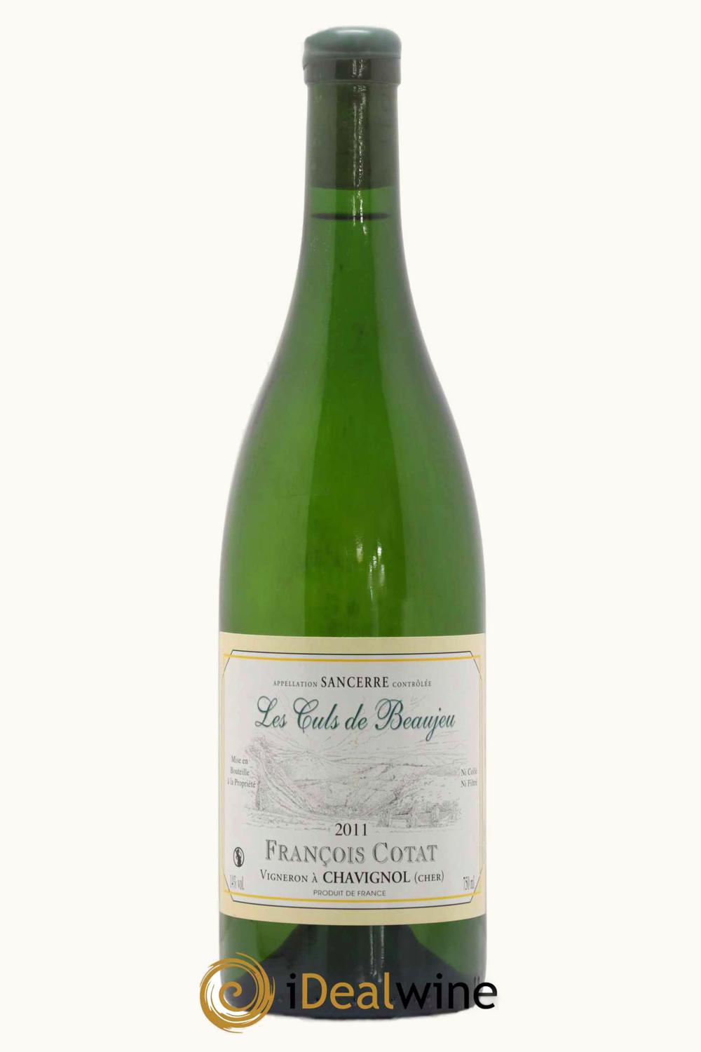 François Cotat François Cotat Les Cul de Beaujeu Sancerre Upper Loire, 2011