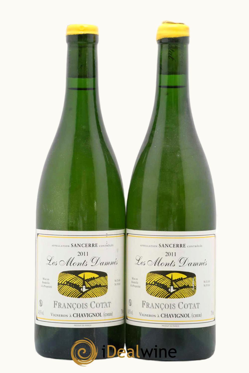 François Cotat François Cotat Les Mont Damé Sancerre Upper Loire, 2011