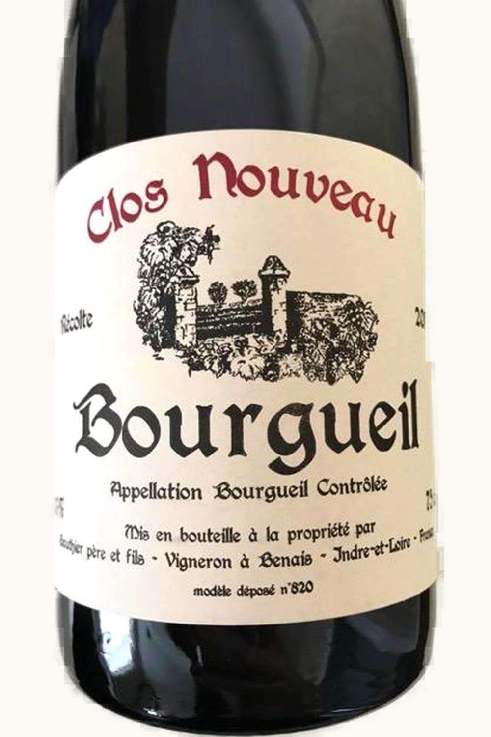 Gauthier Père Gauthier Père Dom du Bel Air Clos Nouveau Bourgueil Touraine Loire, 2011
