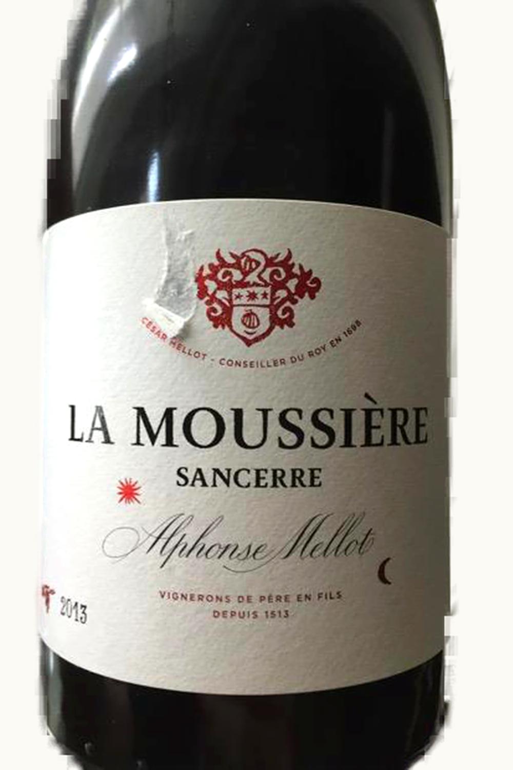 Alphonse Mellot Alphonse Mellot La Moussière Sancerre Upper Loire, 2011