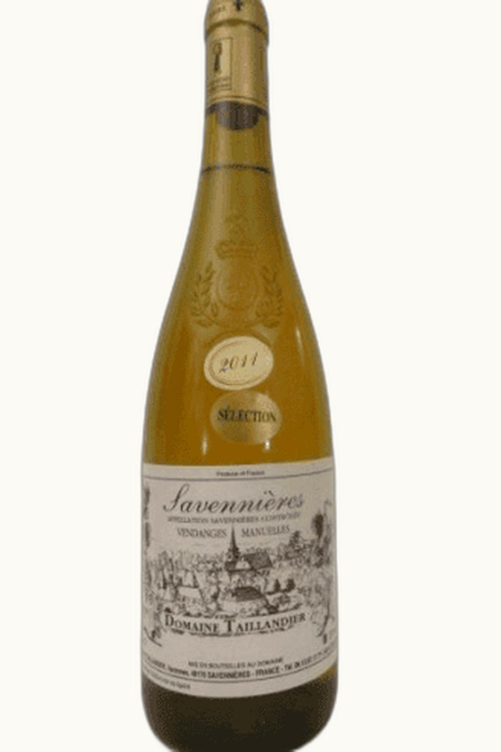 Domaine Taillandier Domaine Taillandier Savenières Anjou Loire, 2011