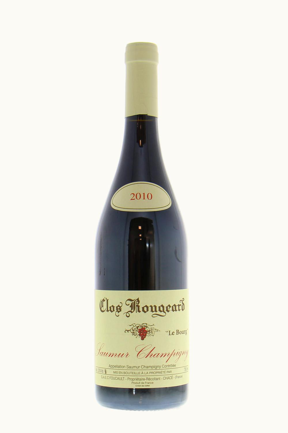 Clos Rougeard Clos Rougeard Le Bourg Saumur-Champigny Anjou Loire, 2010