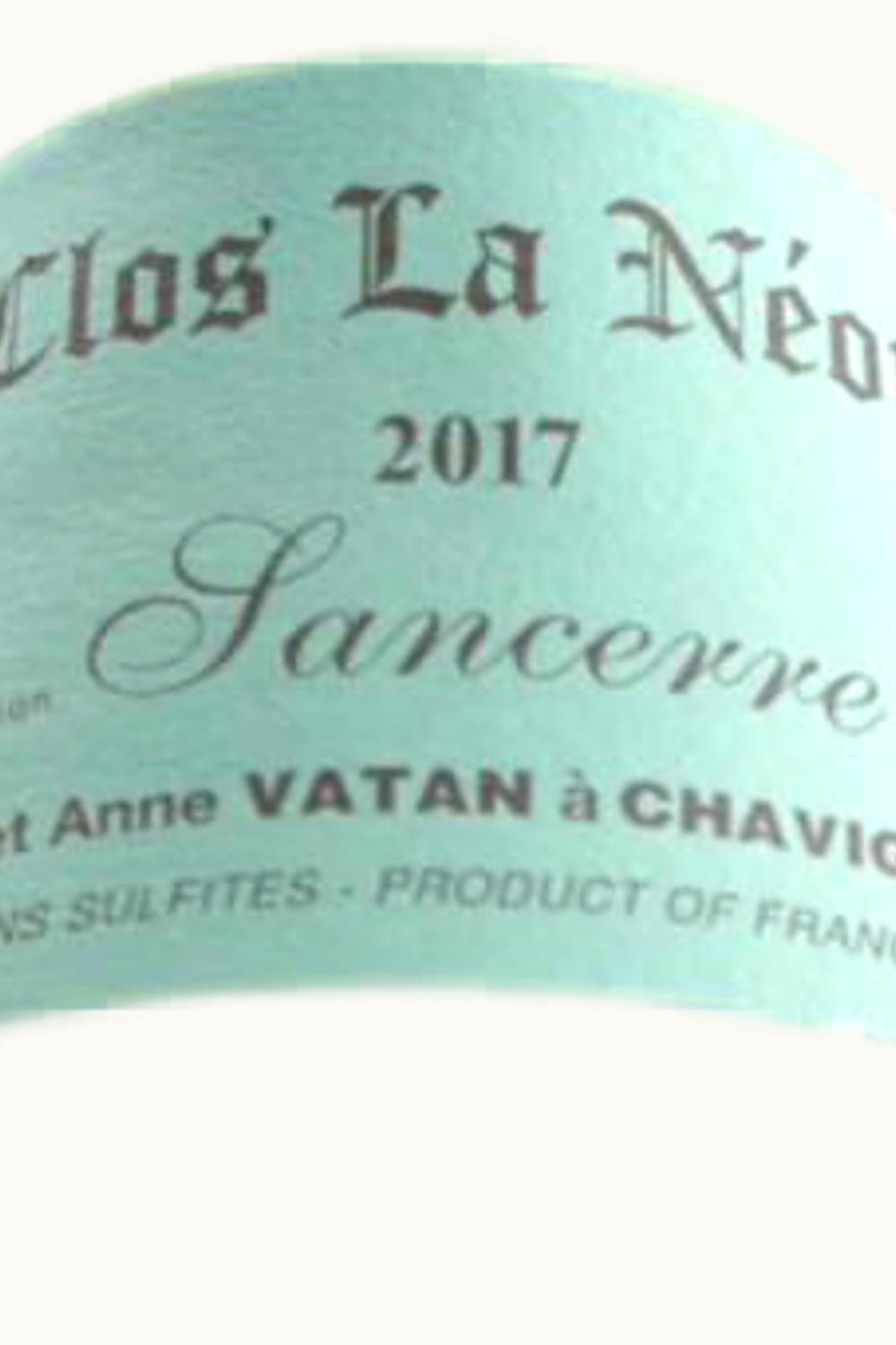Edmond Vatan Edmond Vatan Clos la Néore Sancerre Upper Loire, 2010